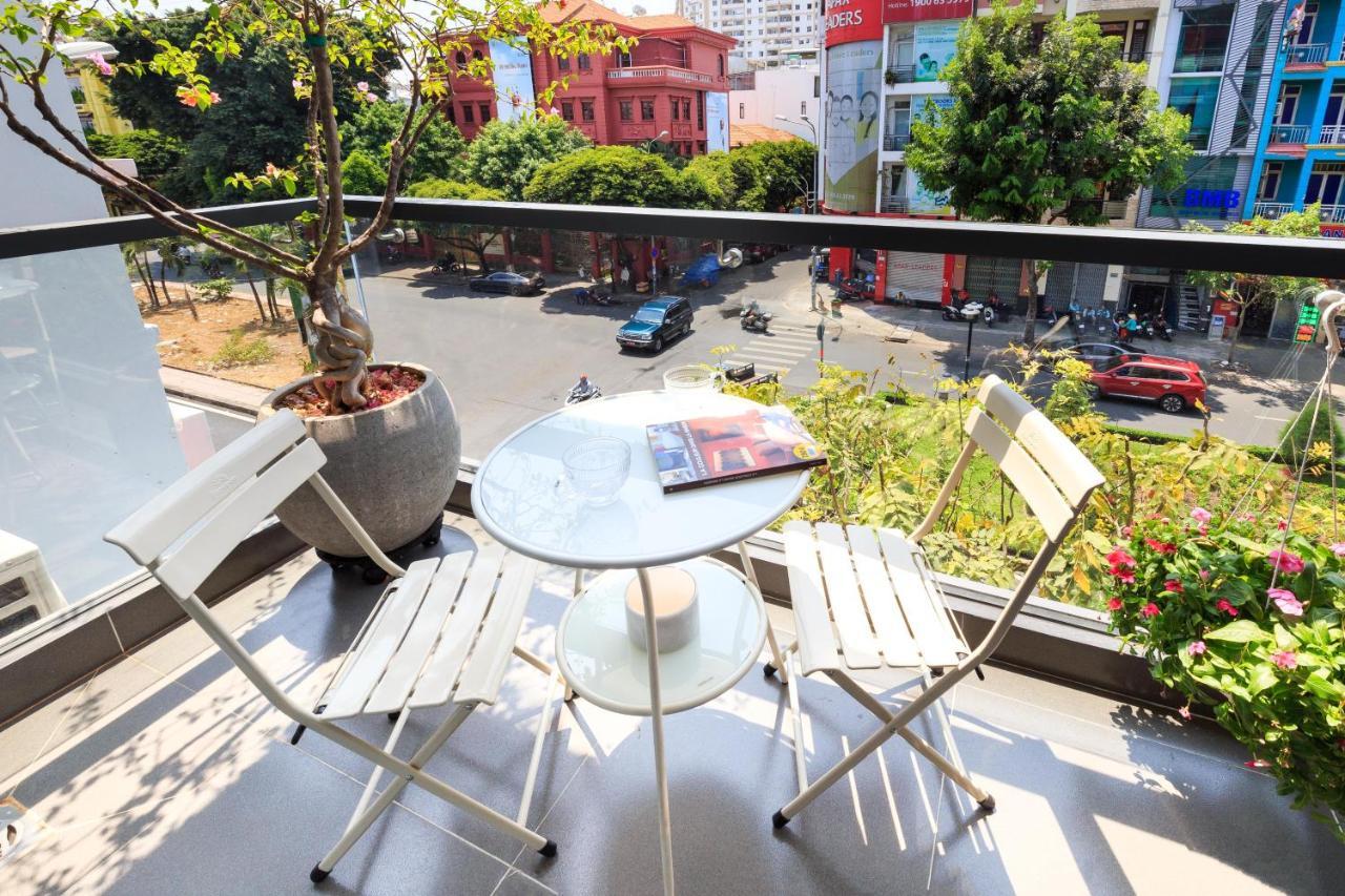 F-Hotel&Apartment Ho Chi Minh-stad Buitenkant foto
